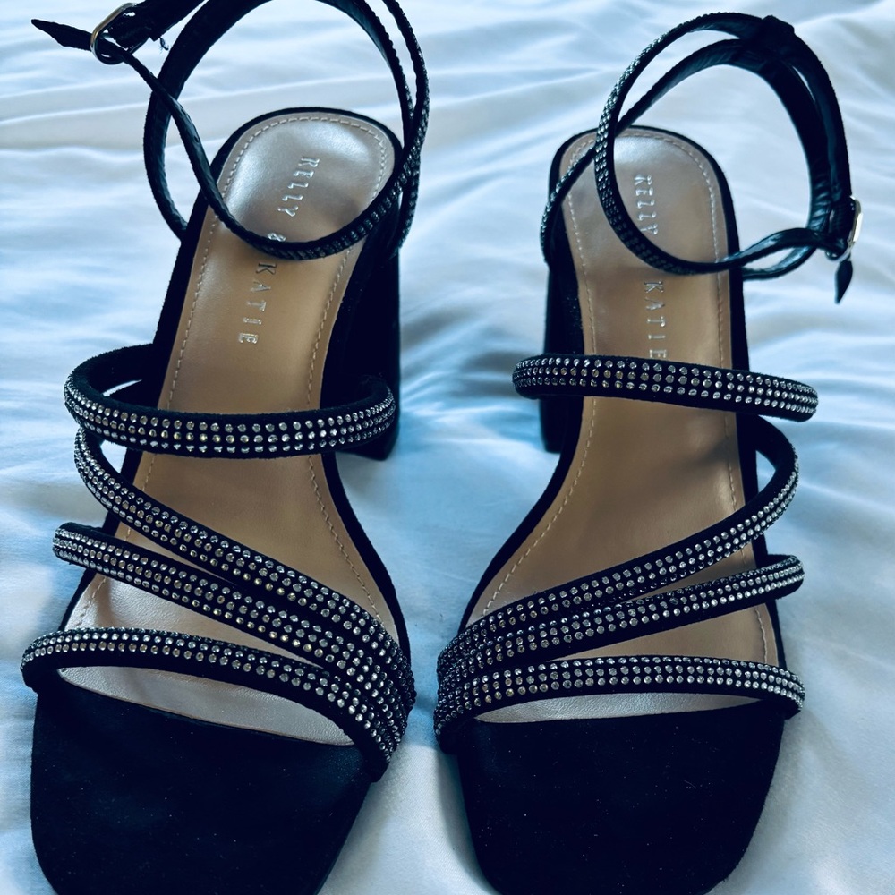 Katie & Kelly black heels